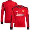 Original Fußballtrikot Manchester United Heimtrikot 2023-24 Langarm Für Herren